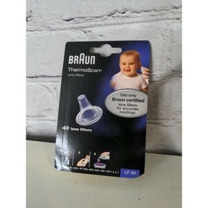 Braun ZV-016 Replacement Thermoscan Lens Filters - 40 Pieces NEW db